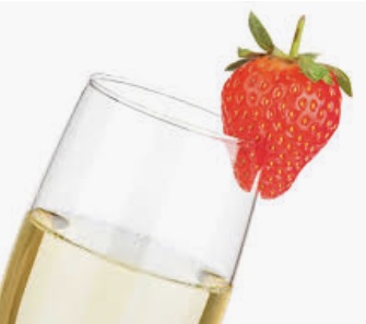 Strawberries and champagne